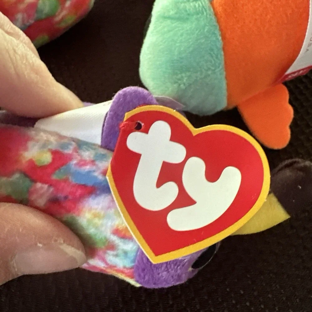 McDonalds‎ Happy Meal Toys TY Teenie Beanie Boos Mini Plush Lot of 6
